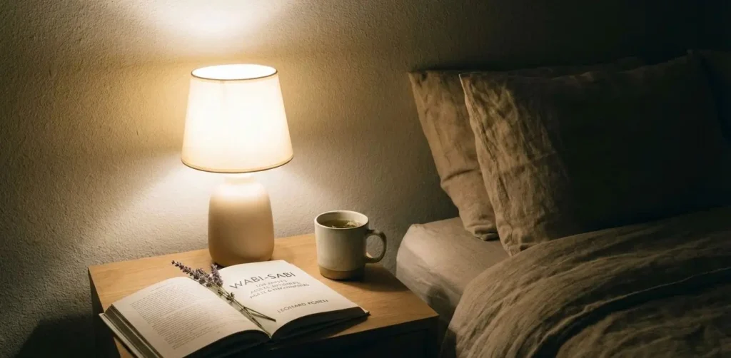 Healthy nighttime routine for natural sleep support