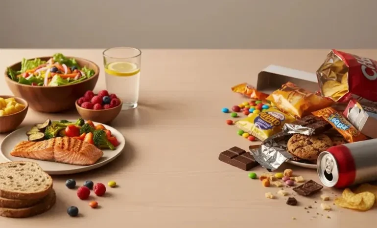 poor sleep affects food choices