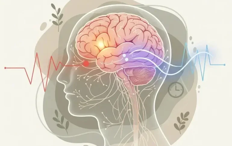 The connection between stress and sleep.