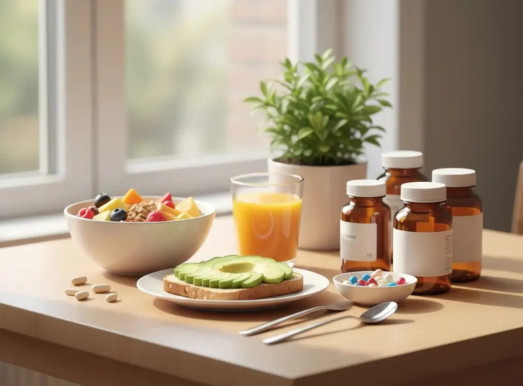 Supplements for the morning