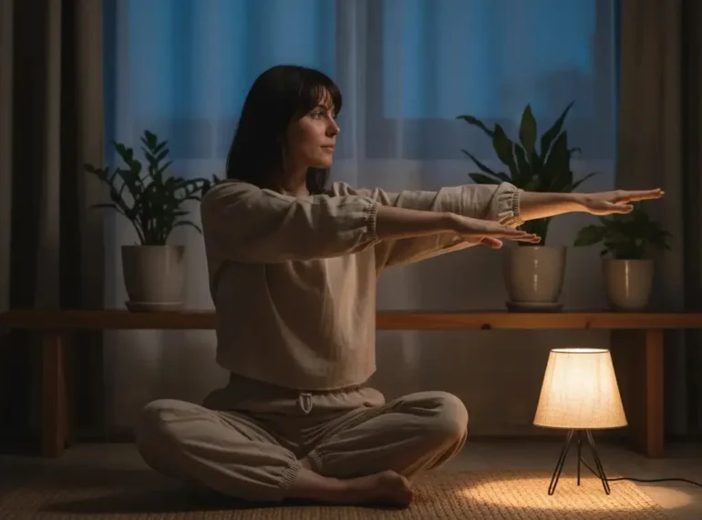 Relaxing nighttime habits that support better sleep and breathing.