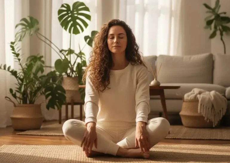 Gentle breathing and stretching habits that support nervous system health.