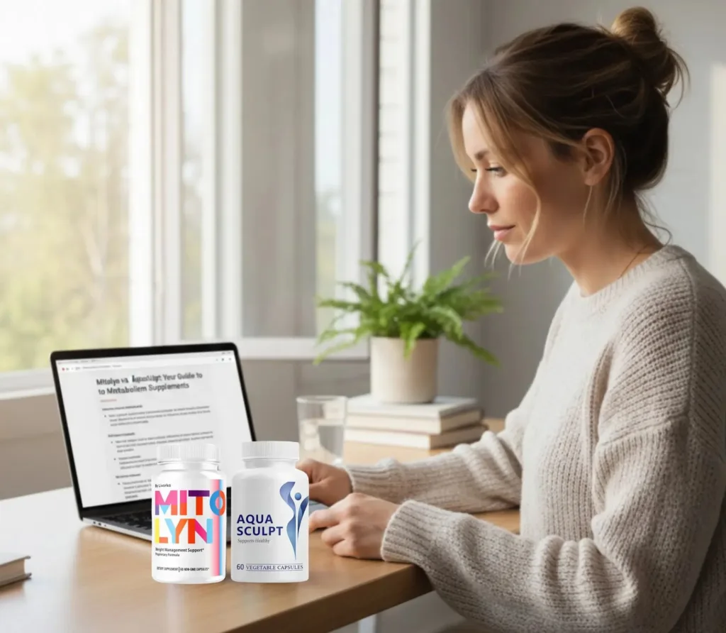 Choosing between Mitolyn vs AquaSculpt metabolism supplements
