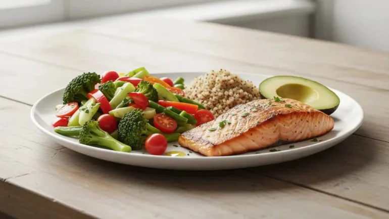 weight loss meal planning with healthy balanced meals prepared in containers