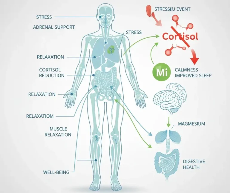 magnesium and cortisol balance