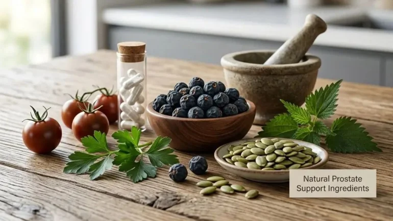 natural prostate health ingredients analyzed in the ProstaVive review