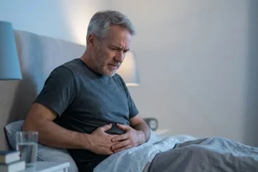 man over 50 experiencing frequent urination symptoms discussed in this ProstaVive review